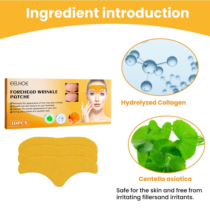 Forehead Wrinkle Remover Patch,Smooth Forehead And Smooth Fine Lines And