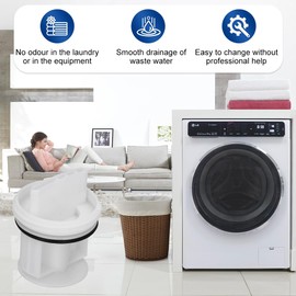 Lint Sieve Lint Filter Insert Replacement Filter for Washing Machine Washer Dryer, Filter Lint Filter Insert, Filter Sieve for Coin Buttons, Compatible with Bosch Siemens Washing Machines