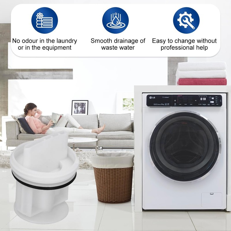 Lint Sieve Lint Filter Insert Replacement Filter for Washing Machine
