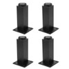 4pcs Aluminum Alloy Adjustable Feet Sofa Bed Foot Legs Support