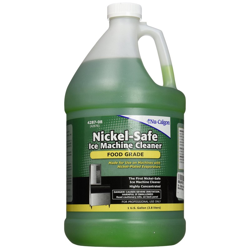 Nu-Calgon Inc 428708 Ice Machine Cleaner-1 gallon, Green, 128 Fl