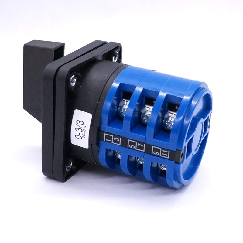Taiss Universal Changeover Switch 32A 690V 4 Position 12 Terminals