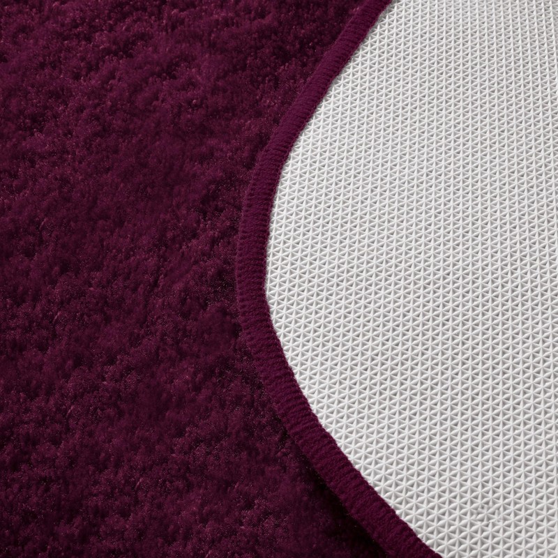 Erwin Müller Kefalonia Bath Mat, Non-Slip Berry, Size 60 x
