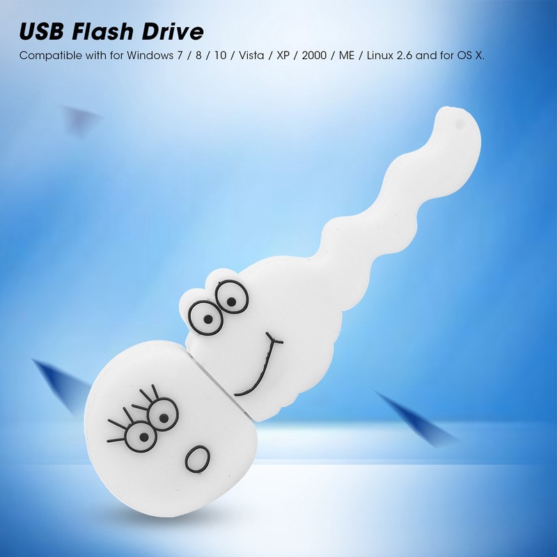 Cartoon USB Flash Drive 2.0 Pendrive Model Data Storage Memory