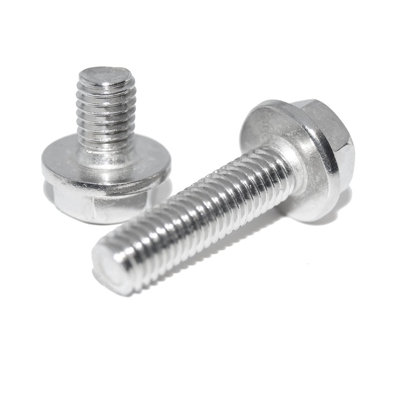 Hexagon head screws with flange M12 x 25 4 pieces