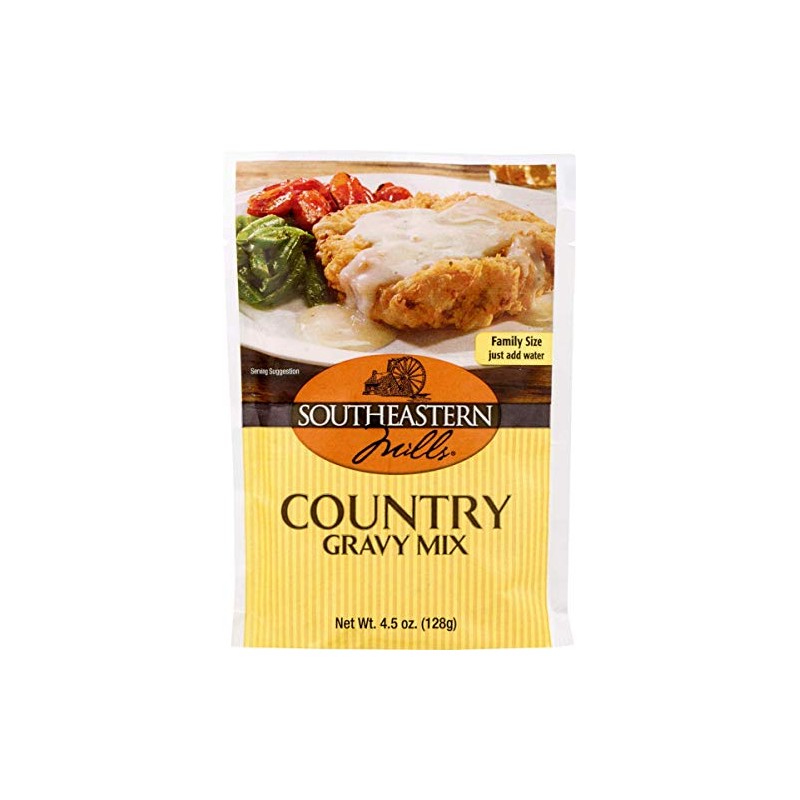 Southeastern Mills Country Gravy Mix 4.5 oz. Packets (3 Pack)