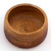 Handmade Wooden Snack Serving & Key Bowl, Decorative Countertop, 4