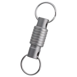 KOYOKOMA Key Chain, Detachable Type, Titanium Alloy, Keyring, Removable, Lightweight, Small, Outdoor, Keys, Portable, Removable, Convenient