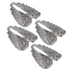 4Pcs Brooch Pin Diamond Angel Wing Pattern Cute Fashion Lapel