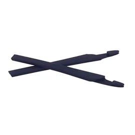 PERFFITT Replacement Rubber Temple Ear Socks for Oakley Crosslink OX8027 OX8029 OX8031 Eye Glass Eyeglasses Frames (Black - 1 Pair)