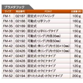 Tsuchiyu Sangyo Bra Meta Hook FM-39 For R Wrench