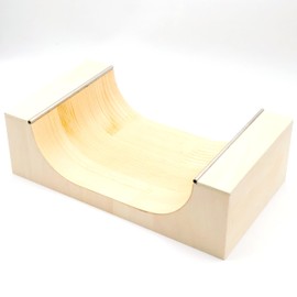 RACOFSB Wooden Fingerboard Half Pipe Ramp Handmade Pro Obstacles