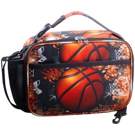 RLGPBON Kids Lunch Box Insulated Lunch Bag for Boys Girls,Cute Lunch Bag and Reusable Toddler Lunch box for School and Daycare