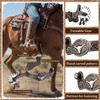 2 Pack Western Cowboy Spurs Paired with 2 Pcs 6