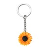 Sunflower Keychain for Women Girls Backpack Bag Charms for Handbags