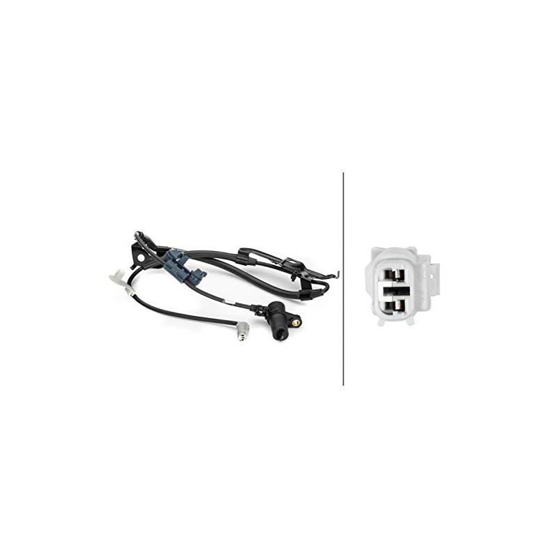 HELLA 6PT 014 494-641 Sensor, exhaust gas temperature - 2-pin