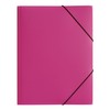 Pagna A4 Lucy Trend Colour Elasticated Folder - Pink/Orange/Green/Blue