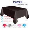 TooToo 1PK Wedding Party Table Cover Cloth Plastic Table Cloth