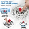 Upgraded 3 in 1 Kitchen Sink Drain Strainer - Stainless