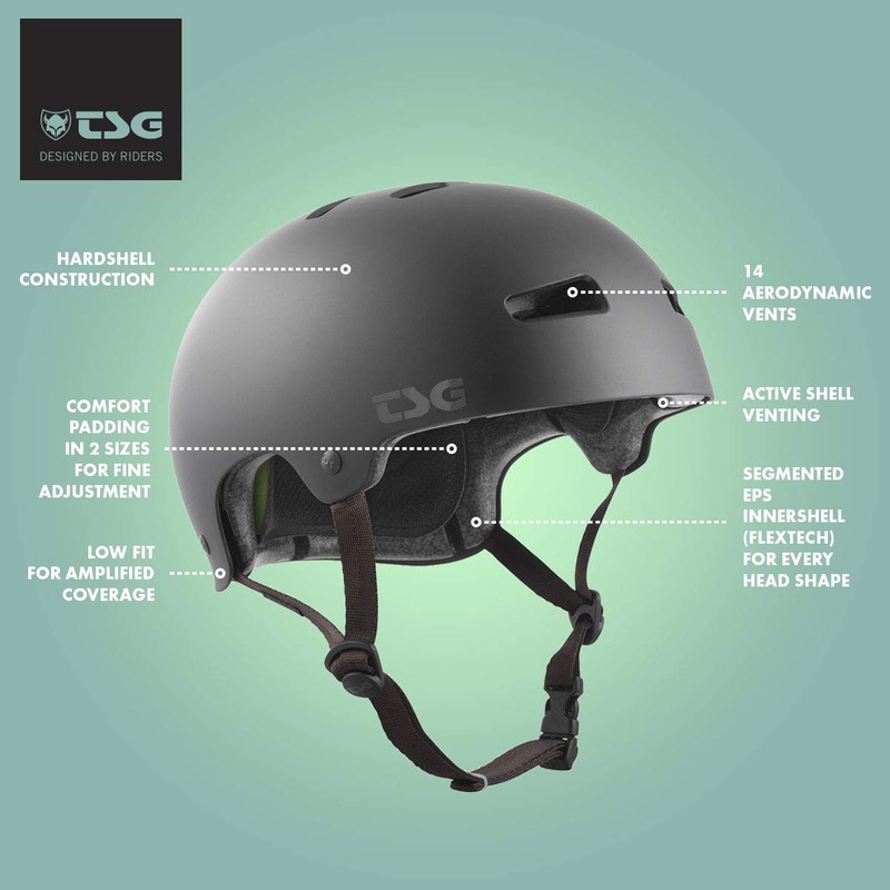 Tsg Kraken Solid Color Helmet, Unisex, Kraken Solid Color, satin