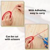 SUPERFINDINGS 9 Rolls Finger Board Seal Finger Marker for Cello