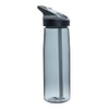 Laken Tritan Sport Trinkflasche mit Strohhalm 0,75 Liter, Granit