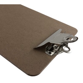 Trade Quest Memo Size 6'' x 9'' Clipboards Standard Clip Hardboard (Pack of 12) (Pen Not Included - for Scale Only)