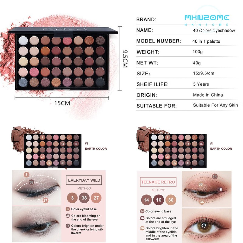 MKNZOME Professional Makeup Sets, Makeup Case, Makeup Set, Women's Makeup