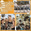12 Pcs Senior 2026 Hair Bows with Glitter Letter Sparkly