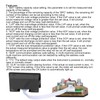 LCD Voltage Current Combo Meter Resin Energy Saving Wattmeter for