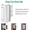 Home Security Lock Aluminum Alloy 800LBS Rust Proof Tamper Resistant