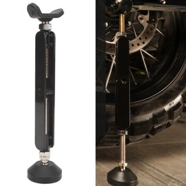 Motorcycle Portable Lift Stand Jack, Lightweight Rubber Top Wheel Chain Cleaning Maintenance Stand 400kg Weight Bearing for Motorbike