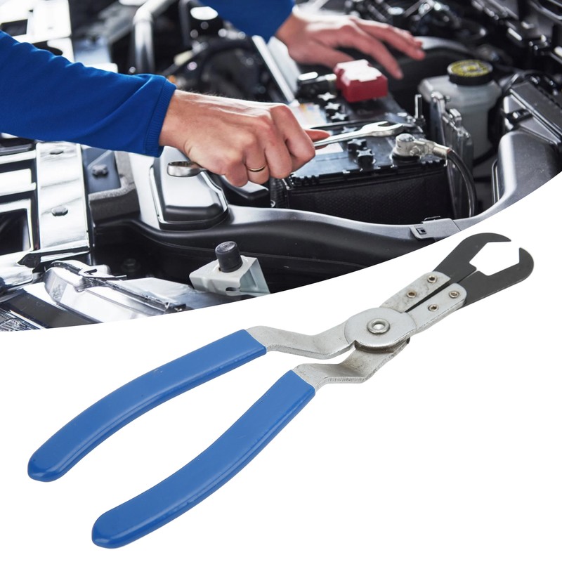 Door Handle Clip Plier Nonslip Vinyl Offset Handle Universal Metal