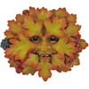 Hawthorn, Greenman Decorative Garden Wall Plaque. 10cm