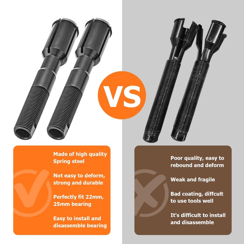 Dasen Inner Cam Bearing Installer and Puller Tools Compatible with