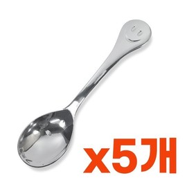 Sangil (Smile) Baby Kitchenware Spoon 1p x (5 pcs) Children's Baby Spoons / 상일(스마일)유아용 주방용품 스푼1p x(5개) 어린이 유아숟가락