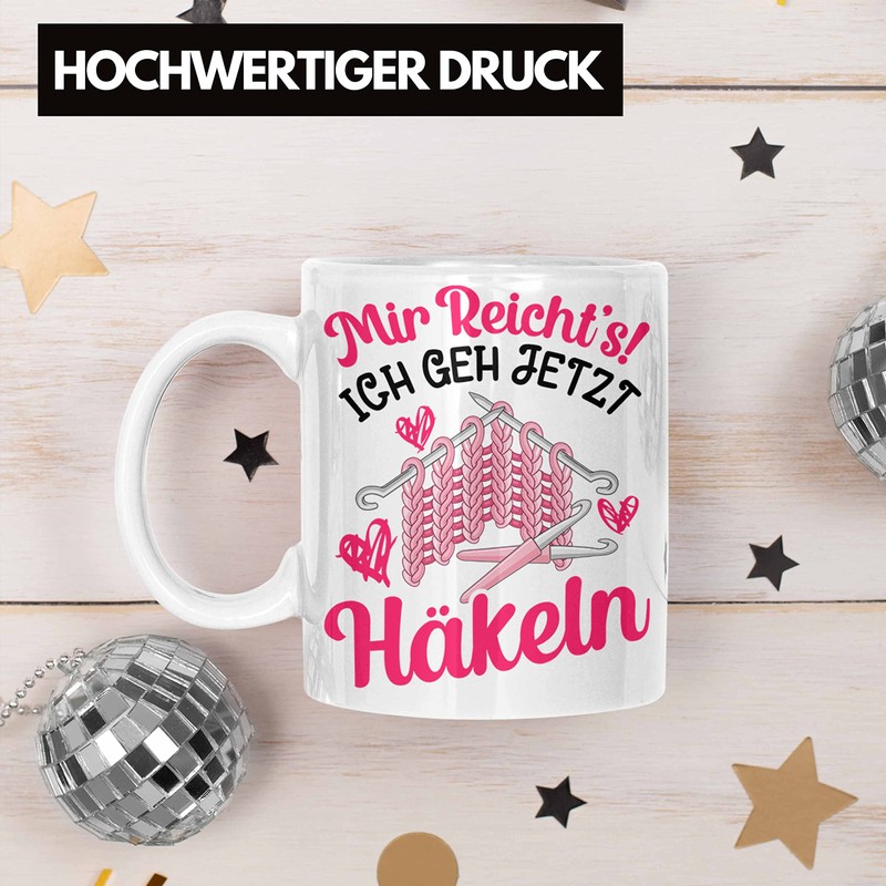 Trendation - Crochet Accessories Cup Gift Knitting Gifts Crochet Grandma