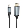 Hoco UA15 Lightning to HDMI 4K Adapter Cable, 2 Metre