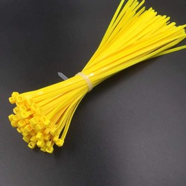 Professional Cable Ties 2.5 x 100 mm Yellow Pack of 100