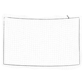 vidaXL Trailer Net with Elastic Rope - White PP Cargo Truck Bed Net - 2.1 x 1.25 m Mesh Size 45x45 mm, Weather & UV Resistant