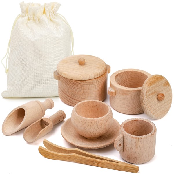 Hiceeden Set of 9 Montessori Toys for Toddler and Kids,