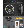 Largoods 7 Inch Headlight, LED Bike, RGB DRL Function, Hi&Lo