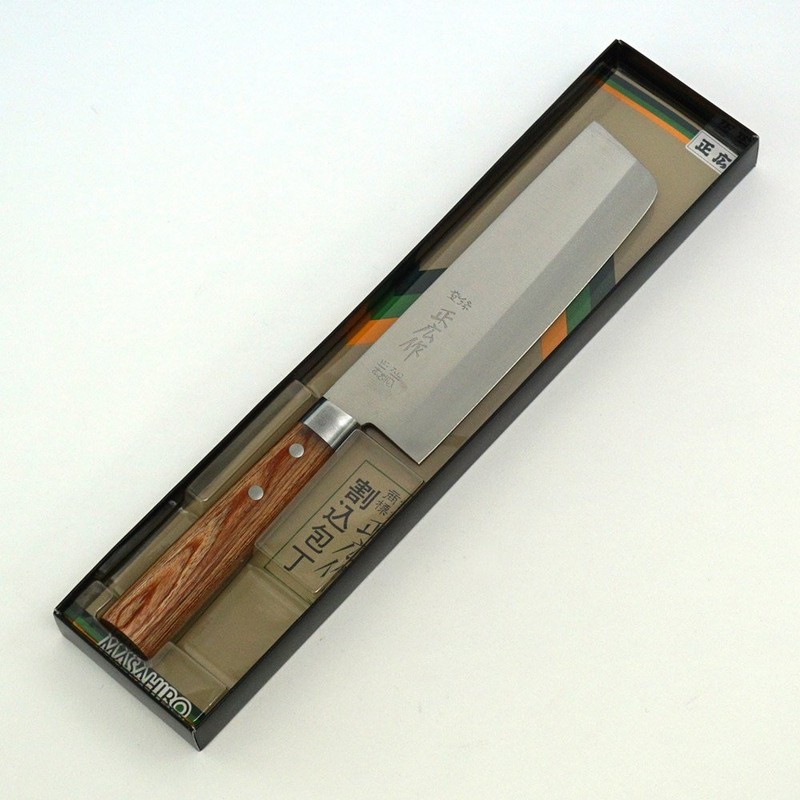 正広作 MC割込包丁 MC-700 薄刃型 160mm 10372