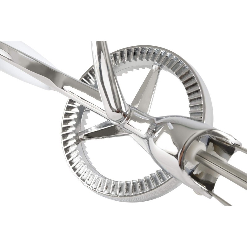 GSD Egg Beater of Stainless Steel, Silver, 32 x 13