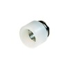 Armerah 810 Drip Tip eCig Mouthpiece Short/Wide Coloured-POM/Stainless-Steel Single White