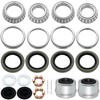 2 Sets 25580 14125A Trailer Bearing Kits, Grease Seals, Spindle