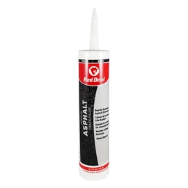 Red Devil 0637 Asphalt Crack Filler Sealant, Driveway Sealer, Acrylic, 10.1 fl. oz. , Black, 1 Pack, Made in USA