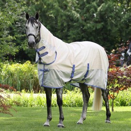 Shires Tempest Original Summer Shield with Mesh - Grey 6ft6