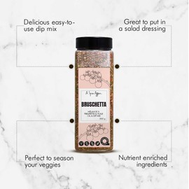 Bruschetta Dip Mix 325 g (11.5 oz) A Spice Affair Large Shaker