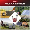 ZEHGCH Solar Panel Cable Connector Kit with 10AWG Heavy-Duty Tinned